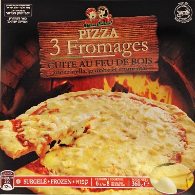 MAK. PIZZA THREE CHEESES